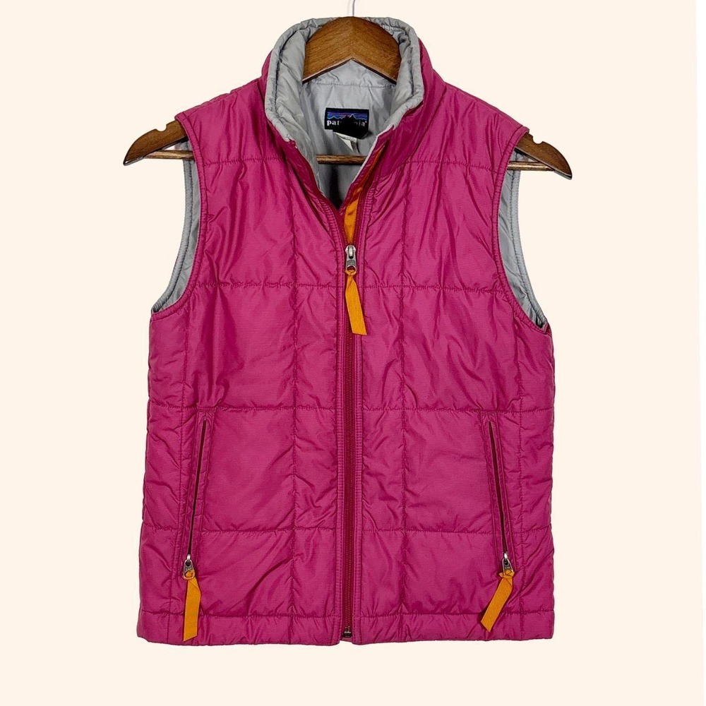 Patagonia Women's Pink Insulated Puffer Vest XS
